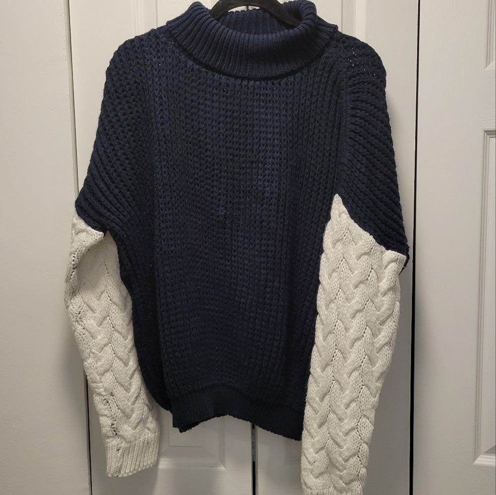 Chunky knit sweater